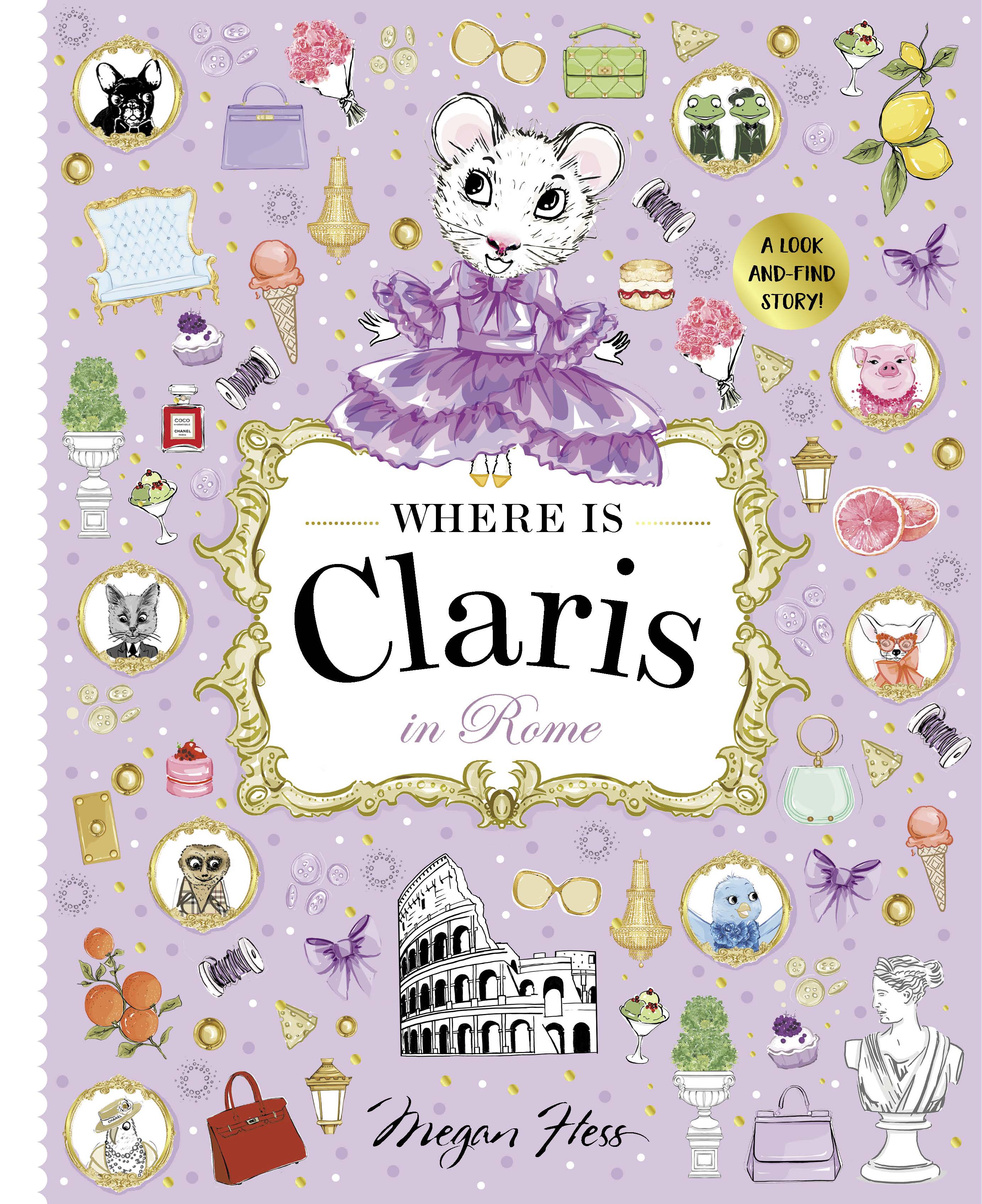 Where is Claris in Rome! : Claris: A Look-and-find Story!